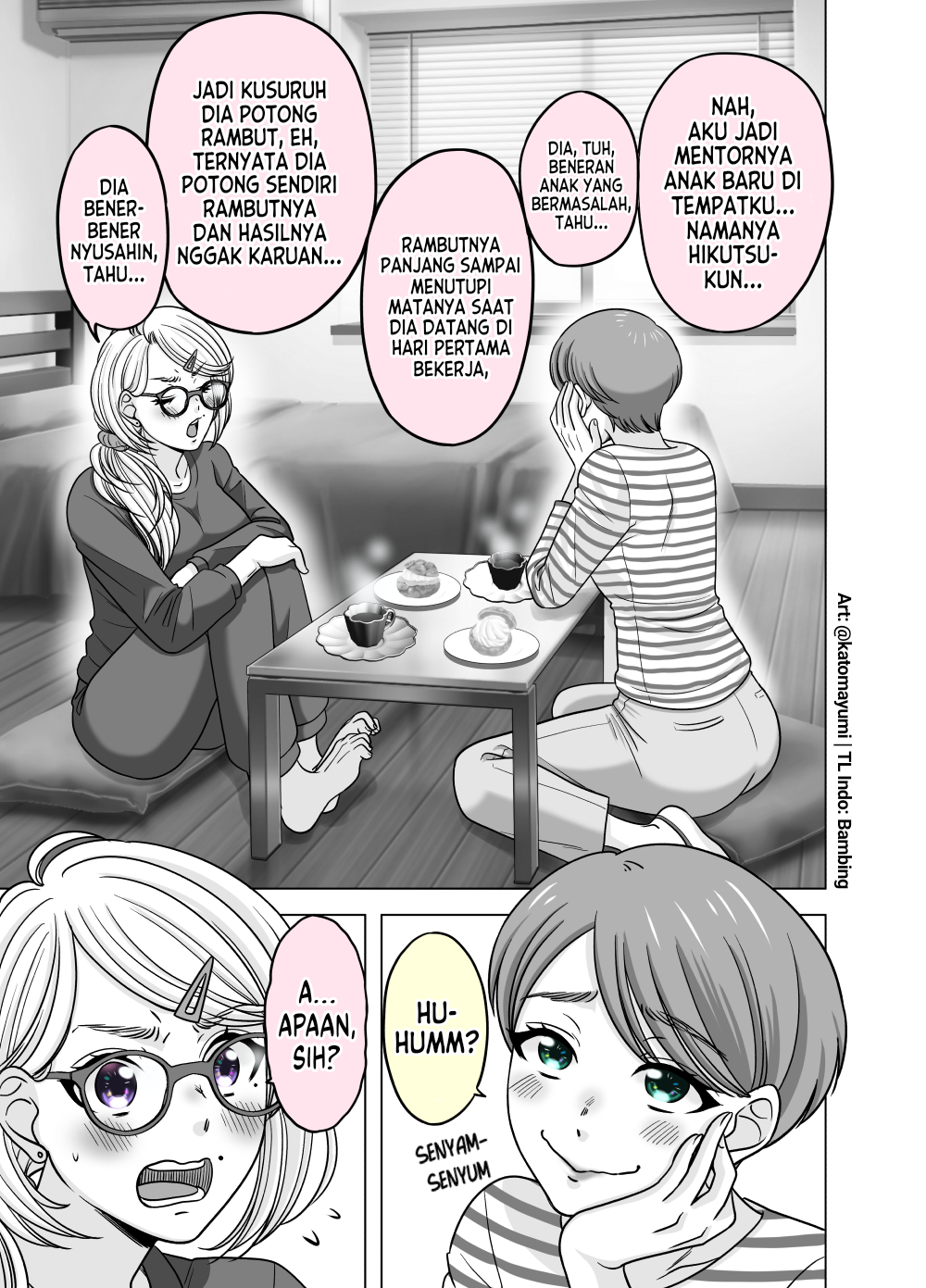 Otagai Sukoshizutsu Kawatteiku Kyouikugakari to Shinnyuu Shain Chapter 26 - halaman 2