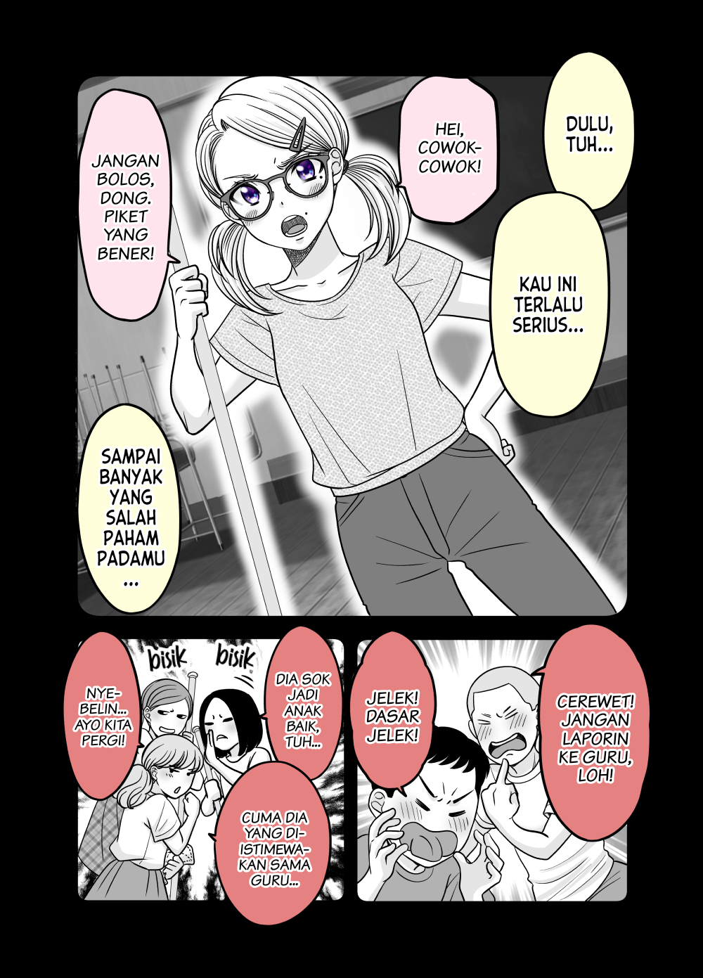 Otagai Sukoshizutsu Kawatteiku Kyouikugakari to Shinnyuu Shain Chapter 28 - halaman 1