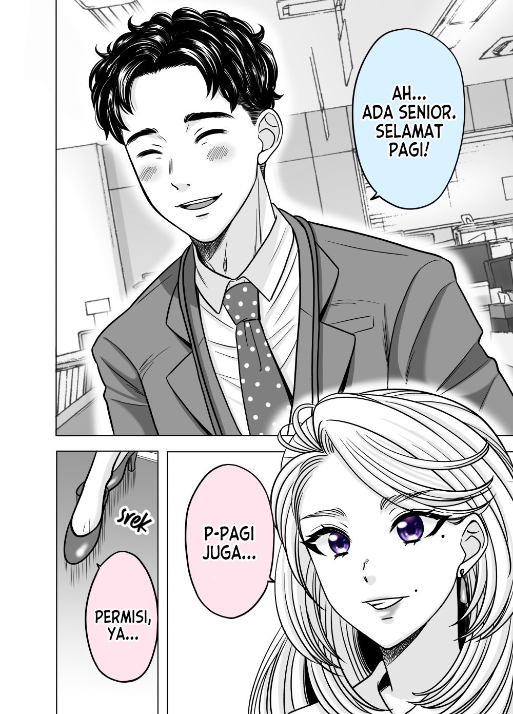 Otagai Sukoshizutsu Kawatteiku Kyouikugakari to Shinnyuu Shain Chapter 31 - halaman 1