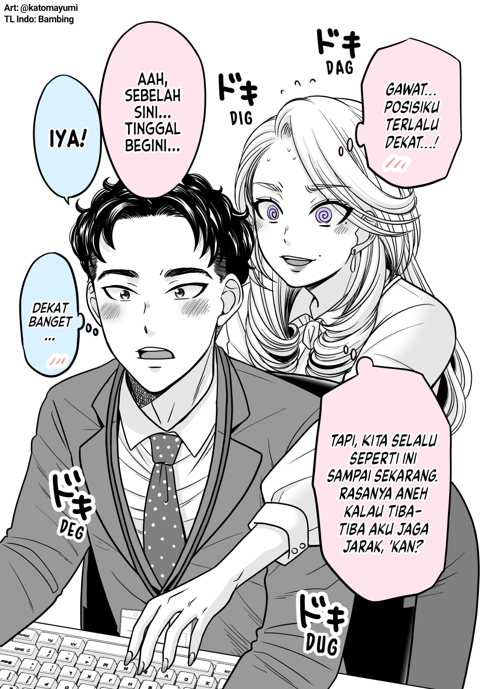 Otagai Sukoshizutsu Kawatteiku Kyouikugakari to Shinnyuu Shain Chapter 32 - halaman 2