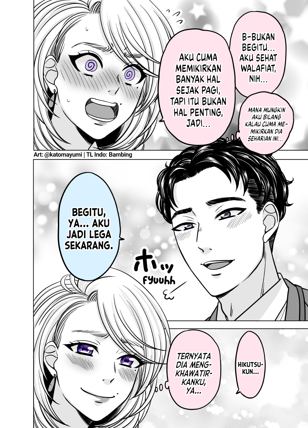 Otagai Sukoshizutsu Kawatteiku Kyouikugakari to Shinnyuu Shain Chapter 35 - halaman 3