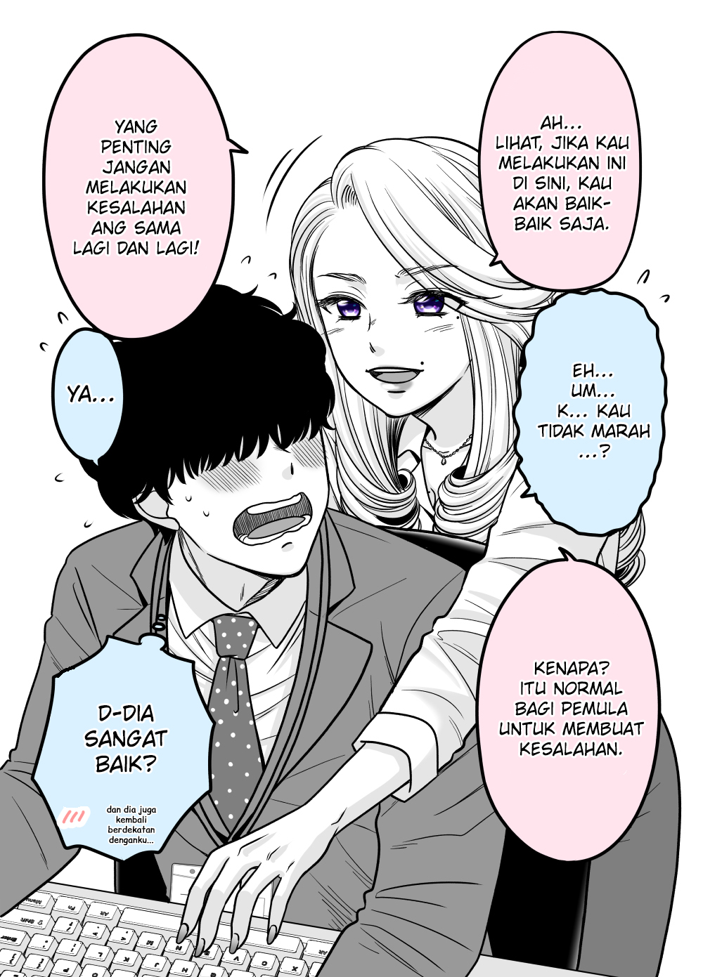 Otagai Sukoshizutsu Kawatteiku Kyouikugakari to Shinnyuu Shain Chapter 4 - halaman 2