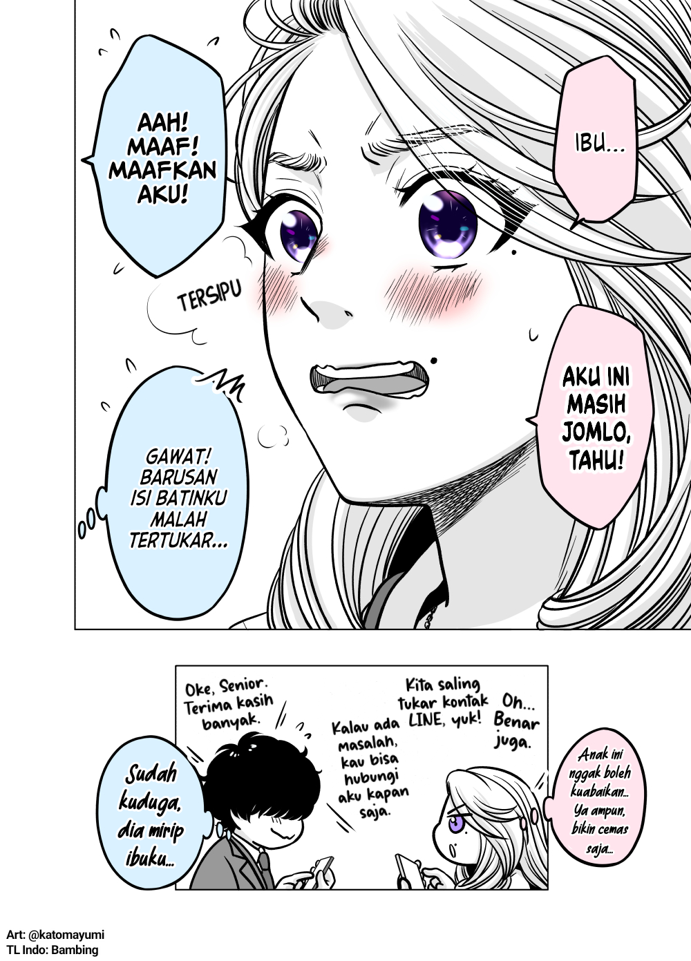 Otagai Sukoshizutsu Kawatteiku Kyouikugakari to Shinnyuu Shain Chapter 7 - halaman 2