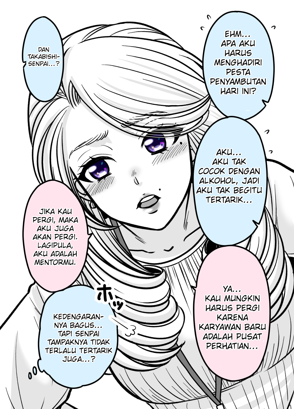 Otagai Sukoshizutsu Kawatteiku Kyouikugakari to Shinnyuu Shain Chapter 8 - halaman 2