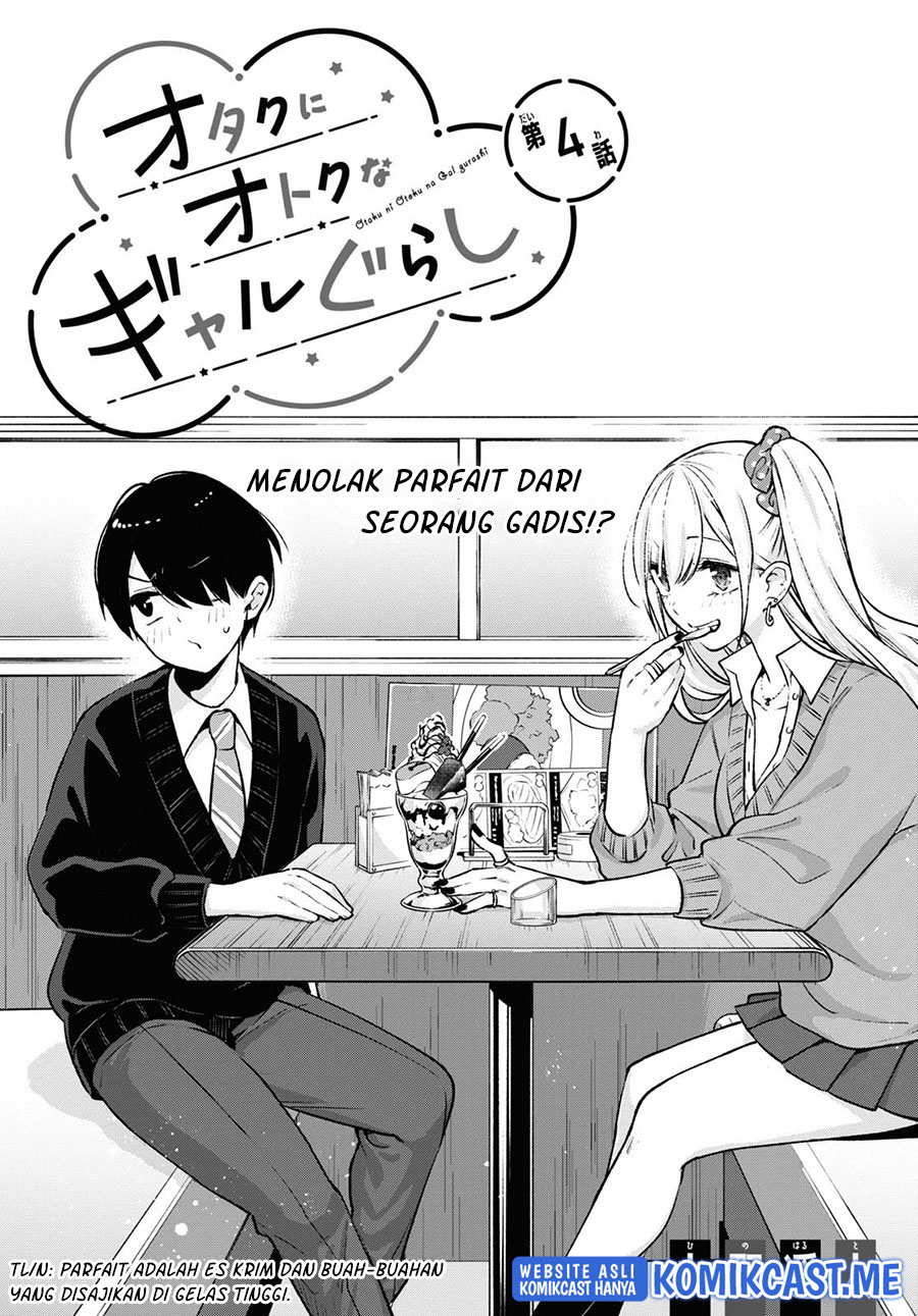 Otaku ni Otaku na Gal-Gurashi Chapter 4 - halaman 4