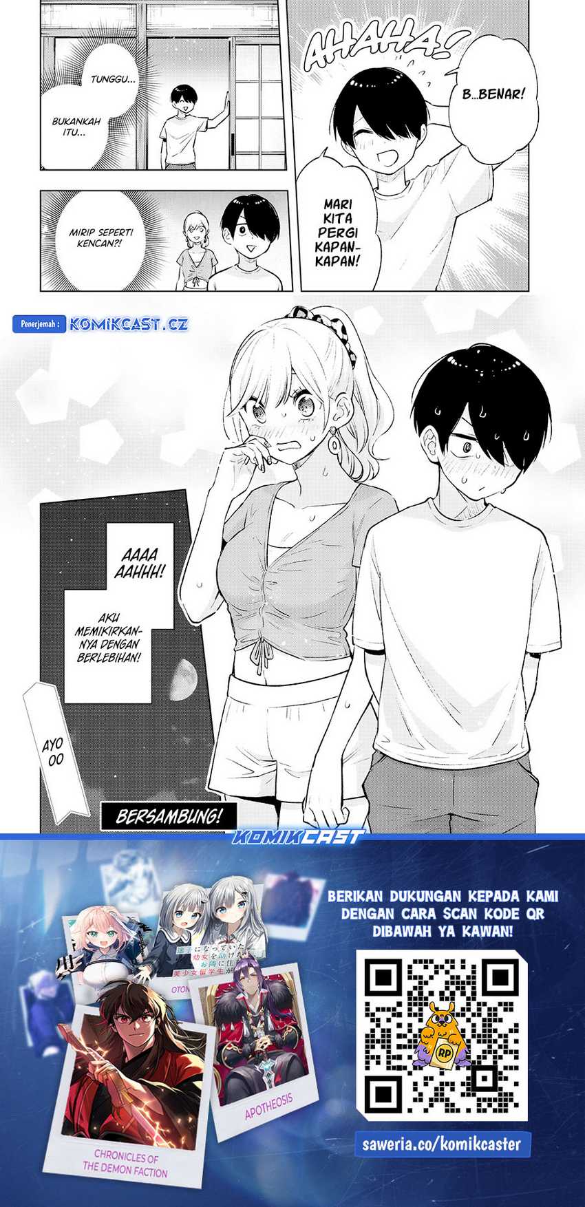 Otaku ni Otaku na Gal-Gurashi Chapter 9 - halaman 20