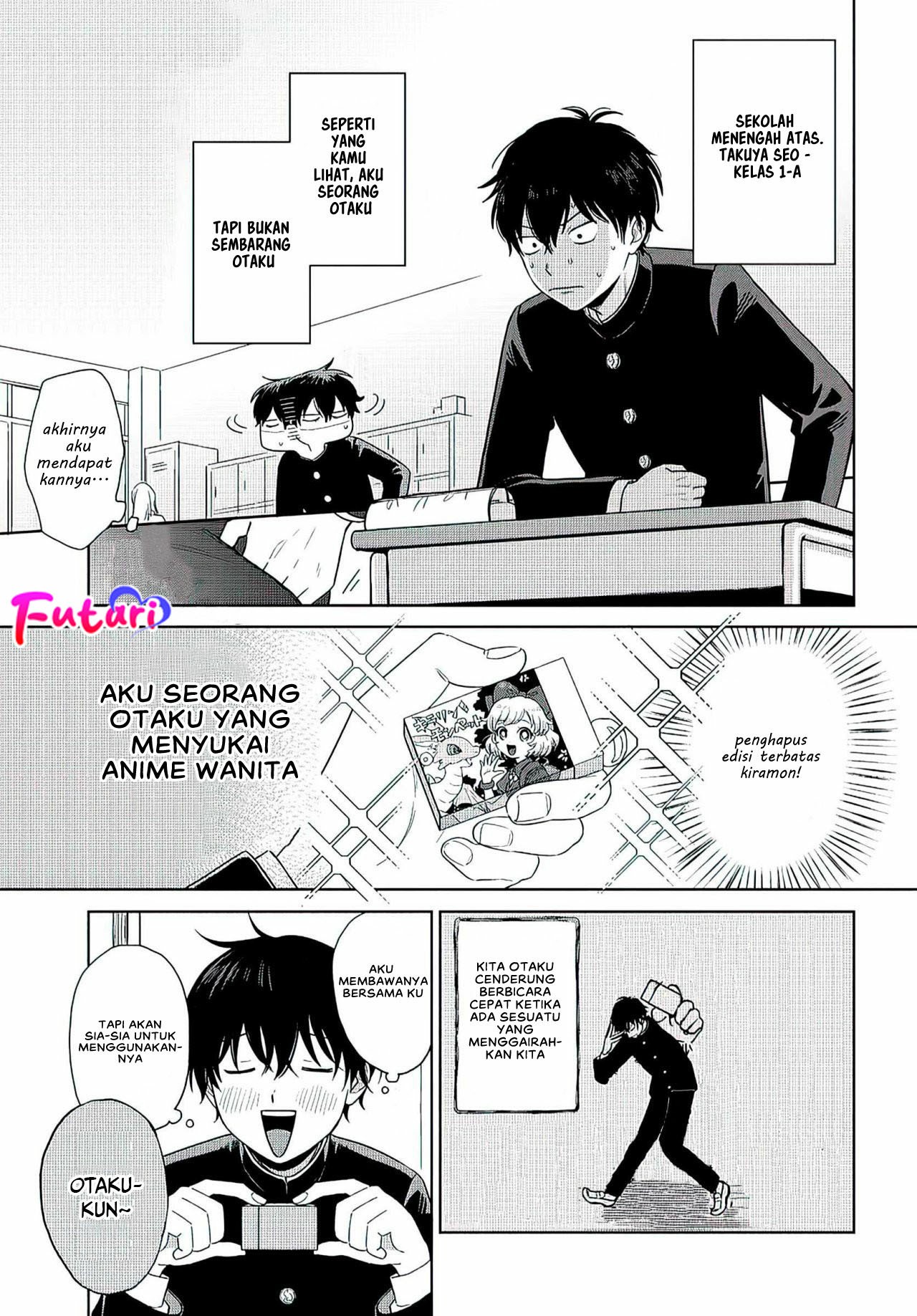 Otaku ni Yasashii Gal wa Inai!? Chapter 1 - halaman 4