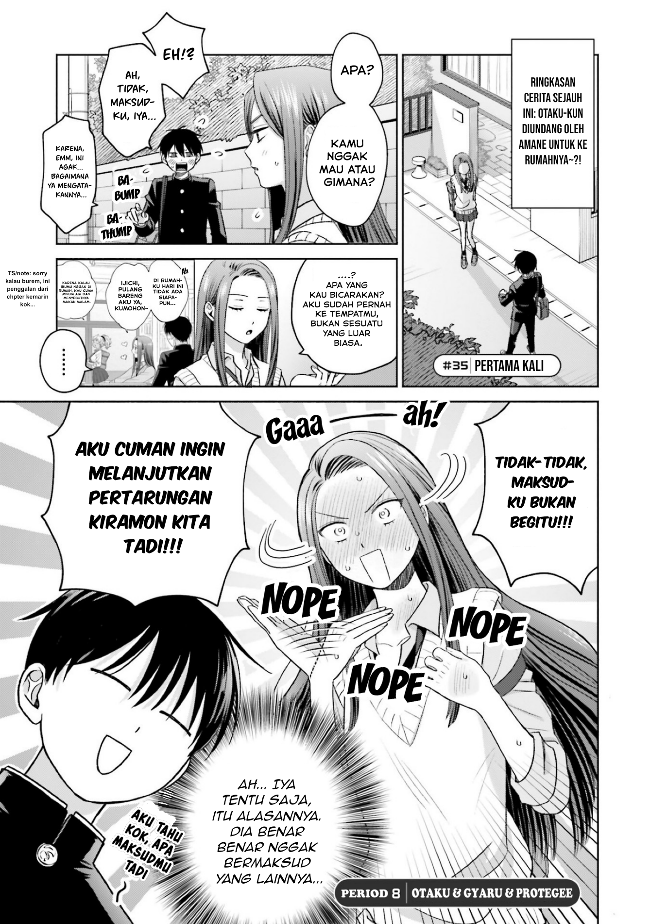 Otaku ni Yasashii Gal wa Inai!? Chapter 8 - halaman 6
