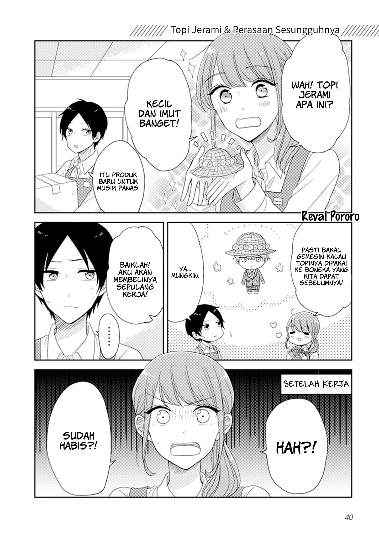 Otaku Onna to Danshikousei Chapter 9 - halaman 2