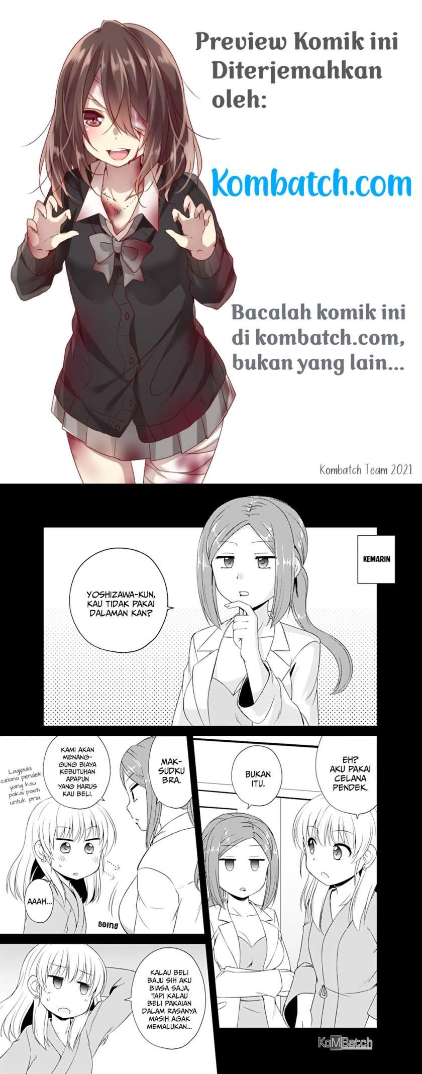 Otoko Tomodachi Girl Chapter 3 - halaman 6