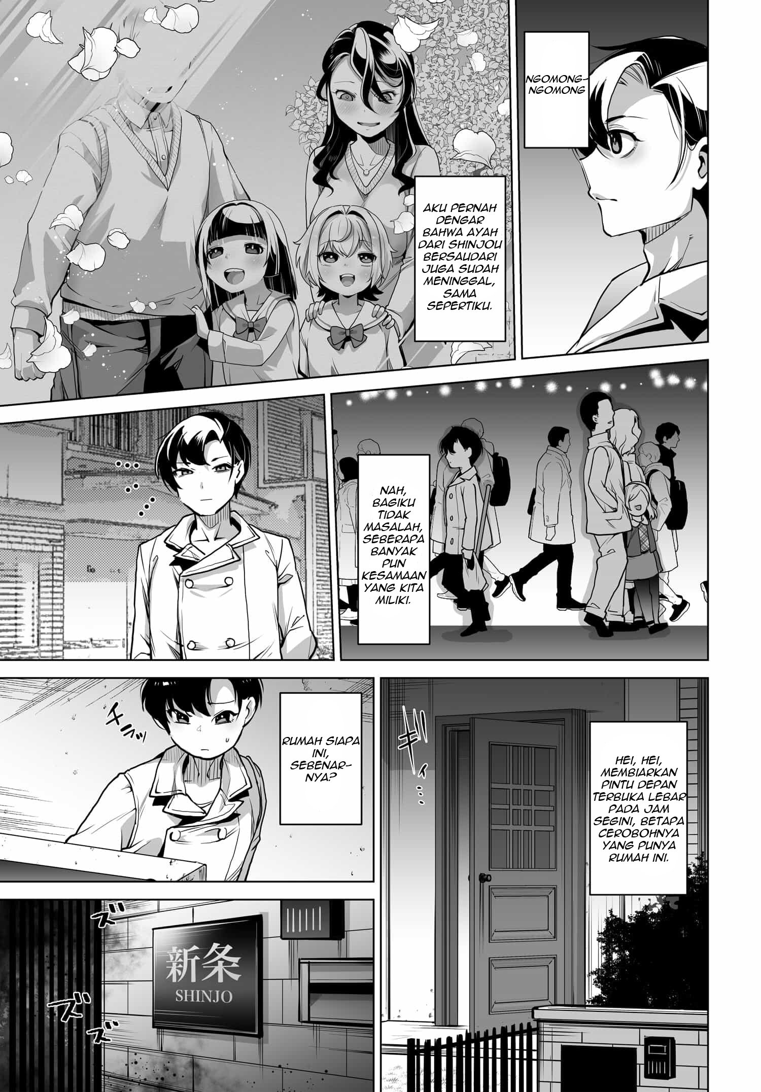 Otokogirai na Bijin Shimai wo Namae mo Tsugezu ni Tasuketara Ittai Dou Naru? Chapter 1 - halaman 10