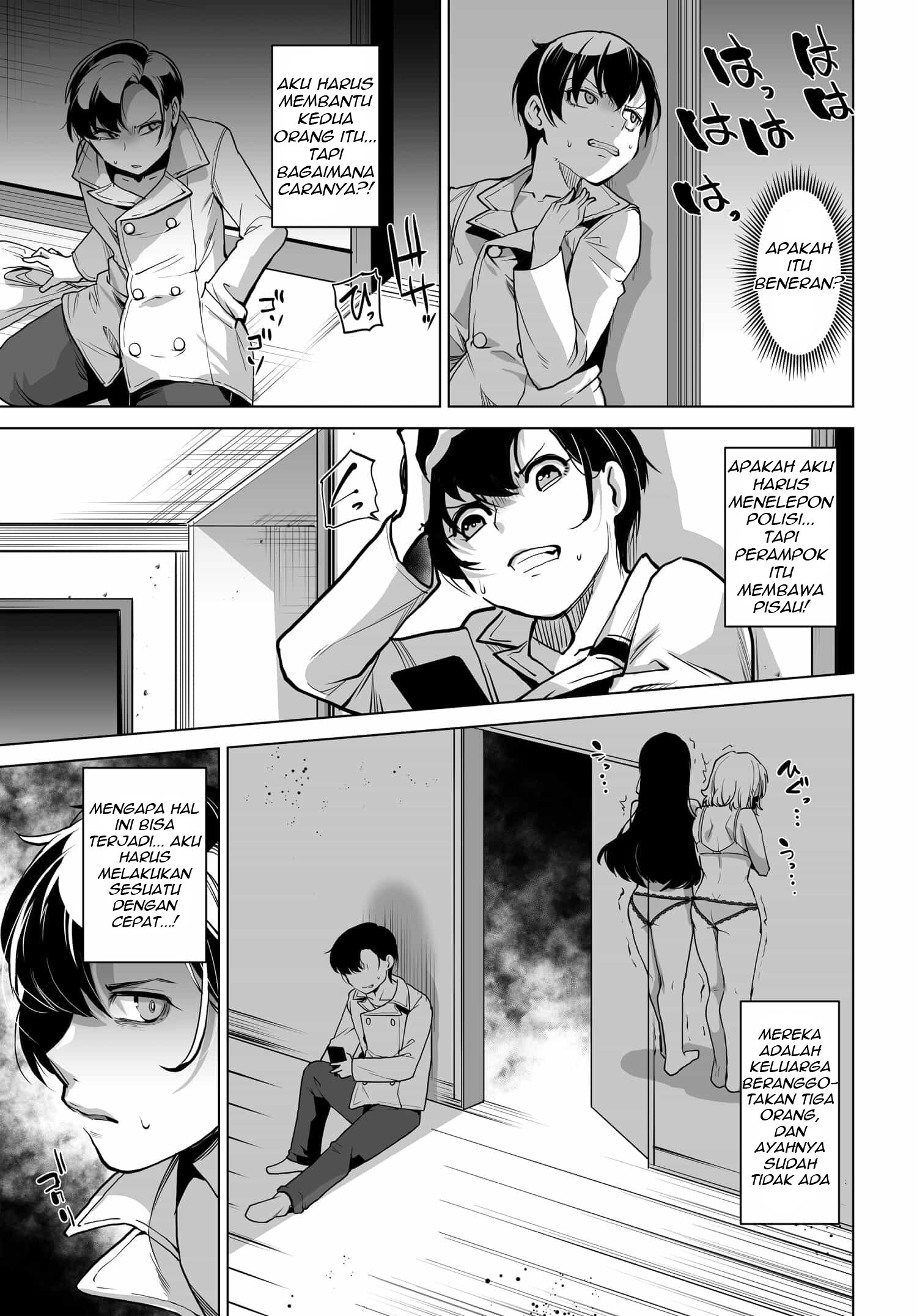 Otokogirai na Bijin Shimai wo Namae mo Tsugezu ni Tasuketara Ittai Dou Naru? Chapter 1 - halaman 14