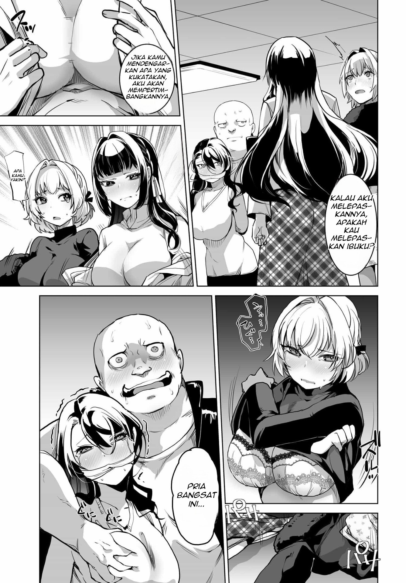 Otokogirai na Bijin Shimai wo Namae mo Tsugezu ni Tasuketara Ittai Dou Naru? Chapter 1 - halaman 18