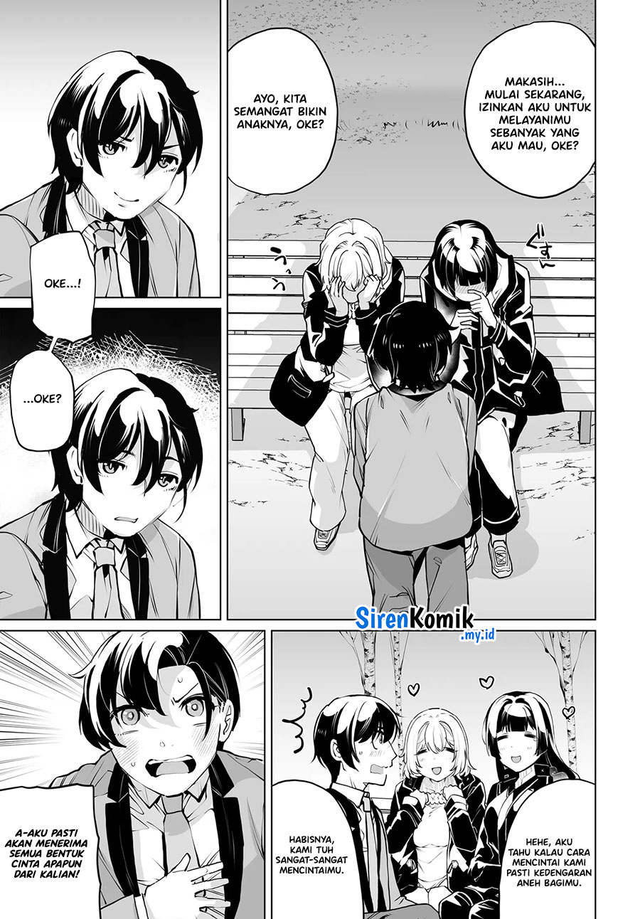 Otokogirai na Bijin Shimai wo Namae mo Tsugezu ni Tasuketara Ittai Dou Naru? Chapter 15 - halaman 25