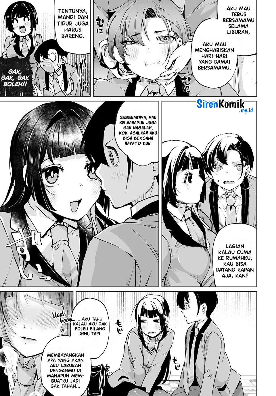 Otokogirai na Bijin Shimai wo Namae mo Tsugezu ni Tasuketara Ittai Dou Naru? Chapter 16 - halaman 10
