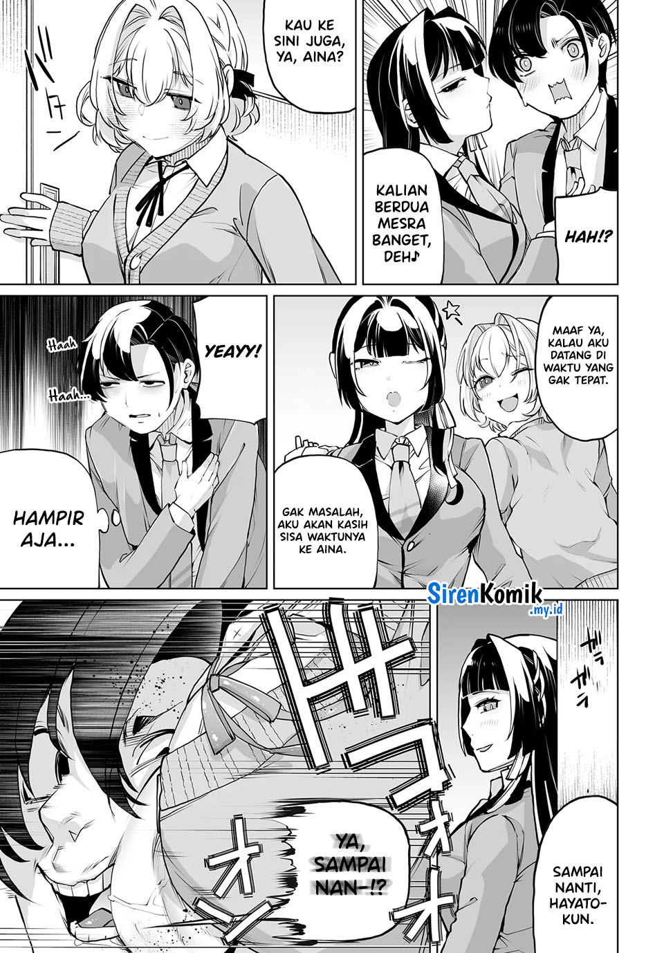 Otokogirai na Bijin Shimai wo Namae mo Tsugezu ni Tasuketara Ittai Dou Naru? Chapter 16 - halaman 12