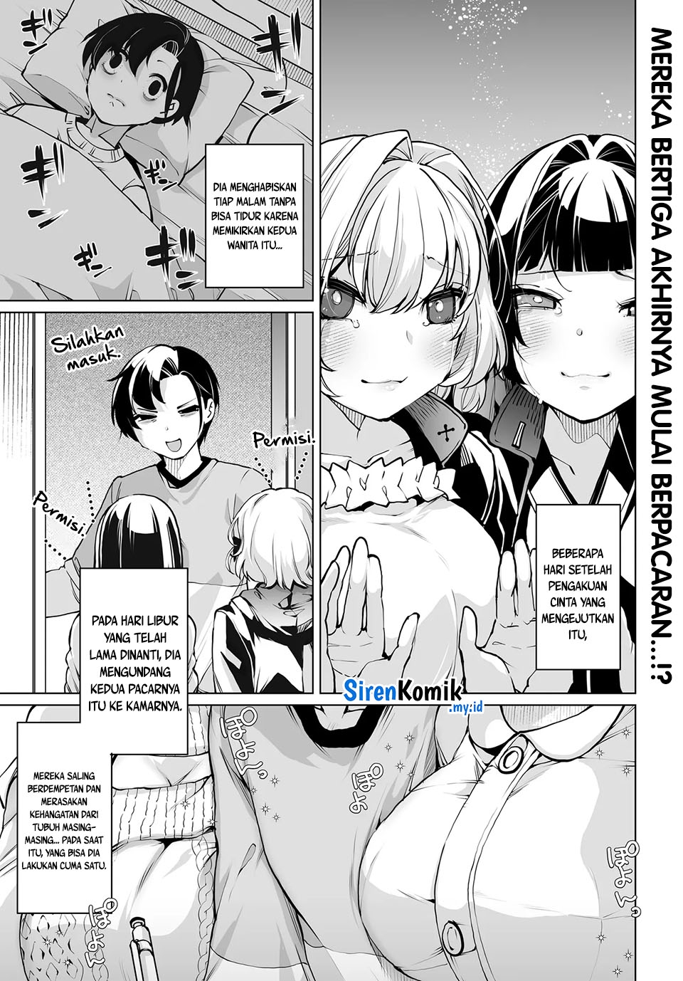 Otokogirai na Bijin Shimai wo Namae mo Tsugezu ni Tasuketara Ittai Dou Naru? Chapter 16 - halaman 2