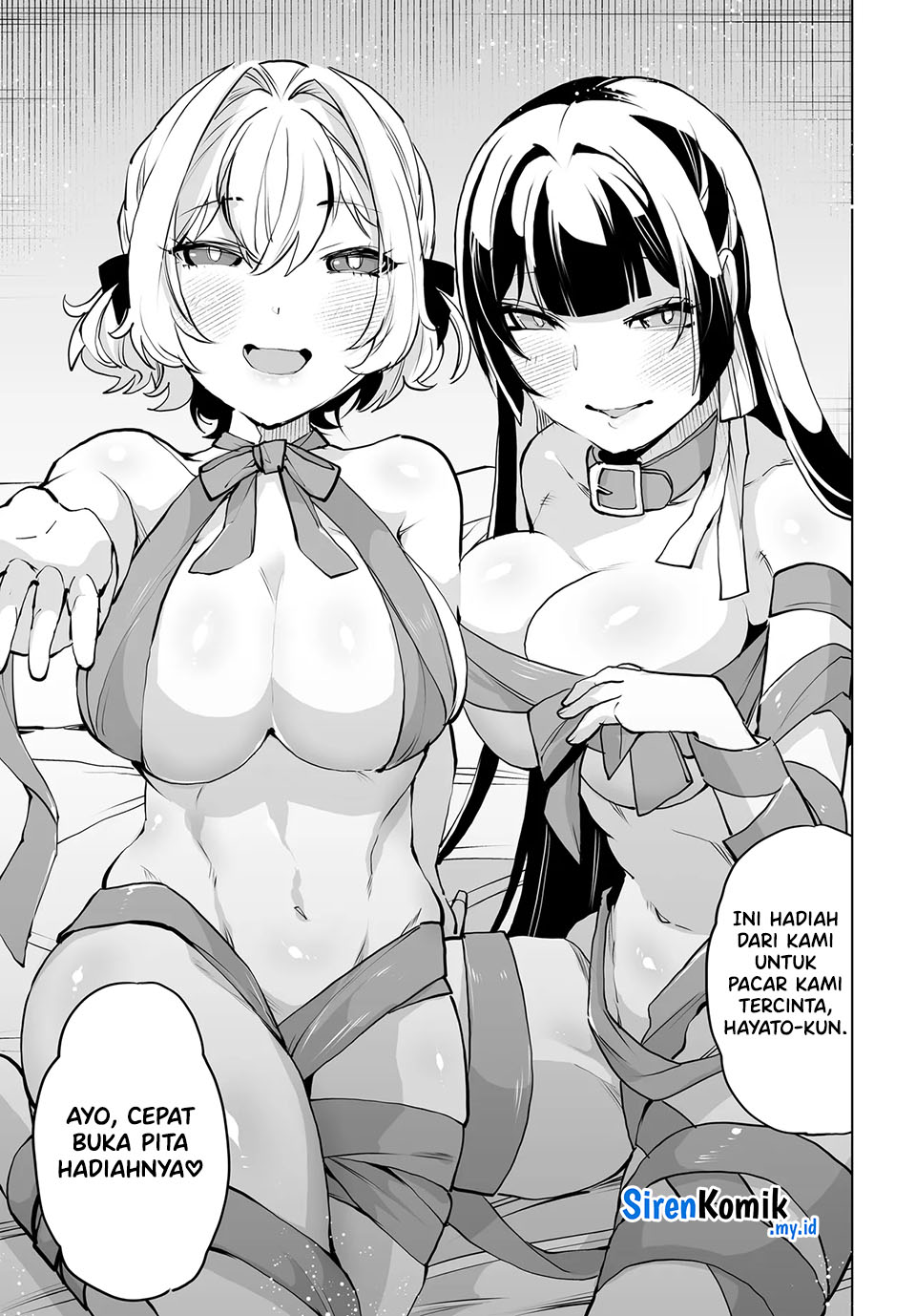 Otokogirai na Bijin Shimai wo Namae mo Tsugezu ni Tasuketara Ittai Dou Naru? Chapter 17 - halaman 14