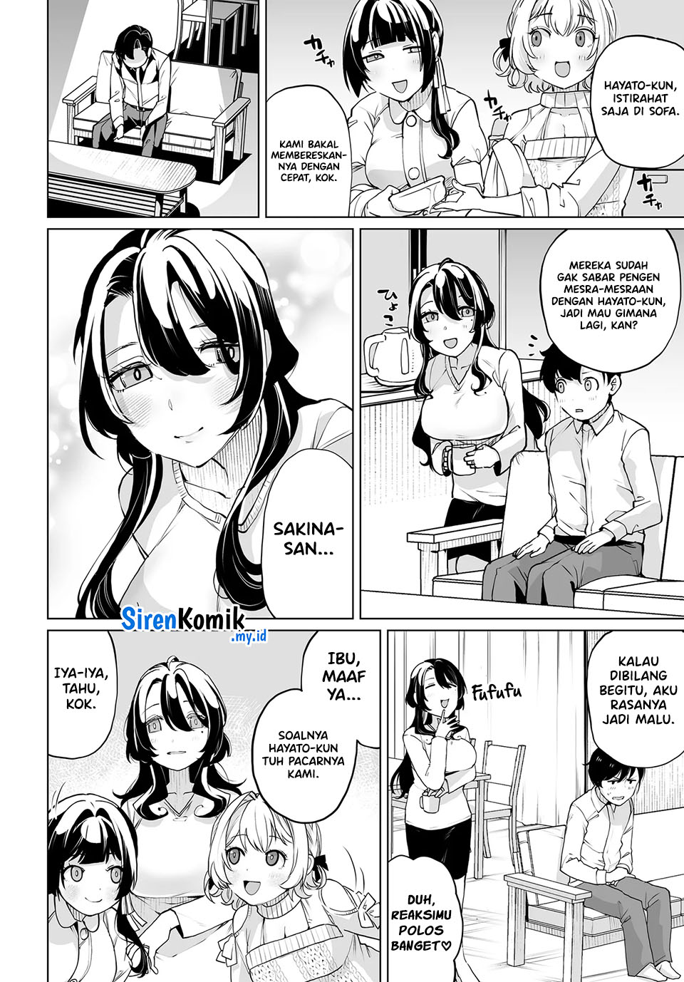 Otokogirai na Bijin Shimai wo Namae mo Tsugezu ni Tasuketara Ittai Dou Naru? Chapter 17 - halaman 7