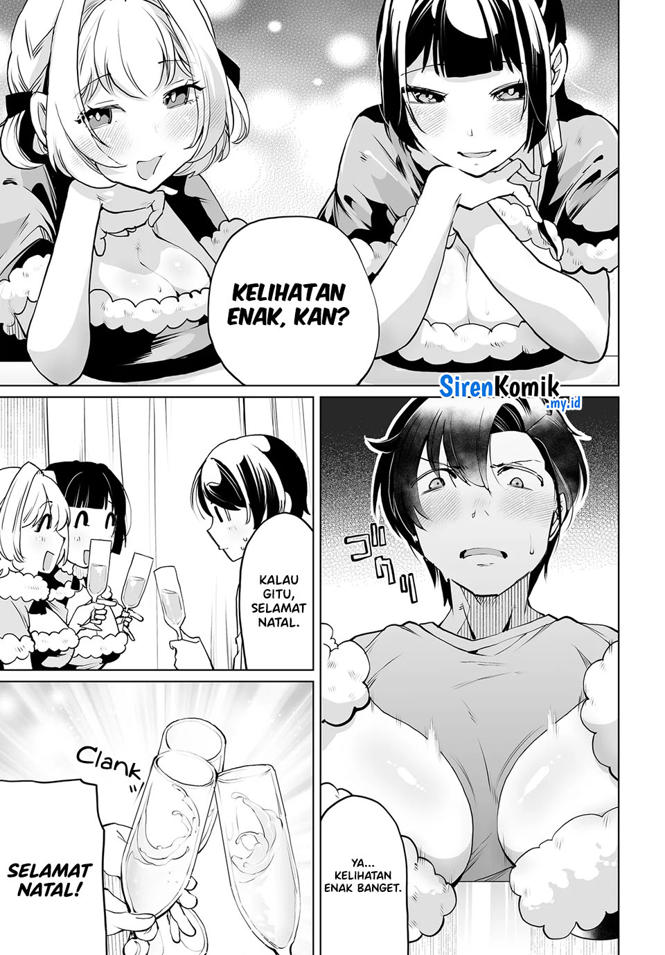 Otokogirai na Bijin Shimai wo Namae mo Tsugezu ni Tasuketara Ittai Dou Naru? Chapter 18 - halaman 12