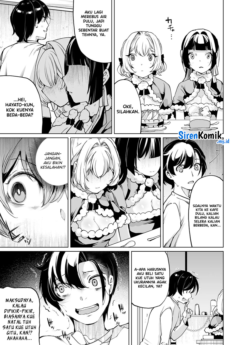 Otokogirai na Bijin Shimai wo Namae mo Tsugezu ni Tasuketara Ittai Dou Naru? Chapter 18 - halaman 14