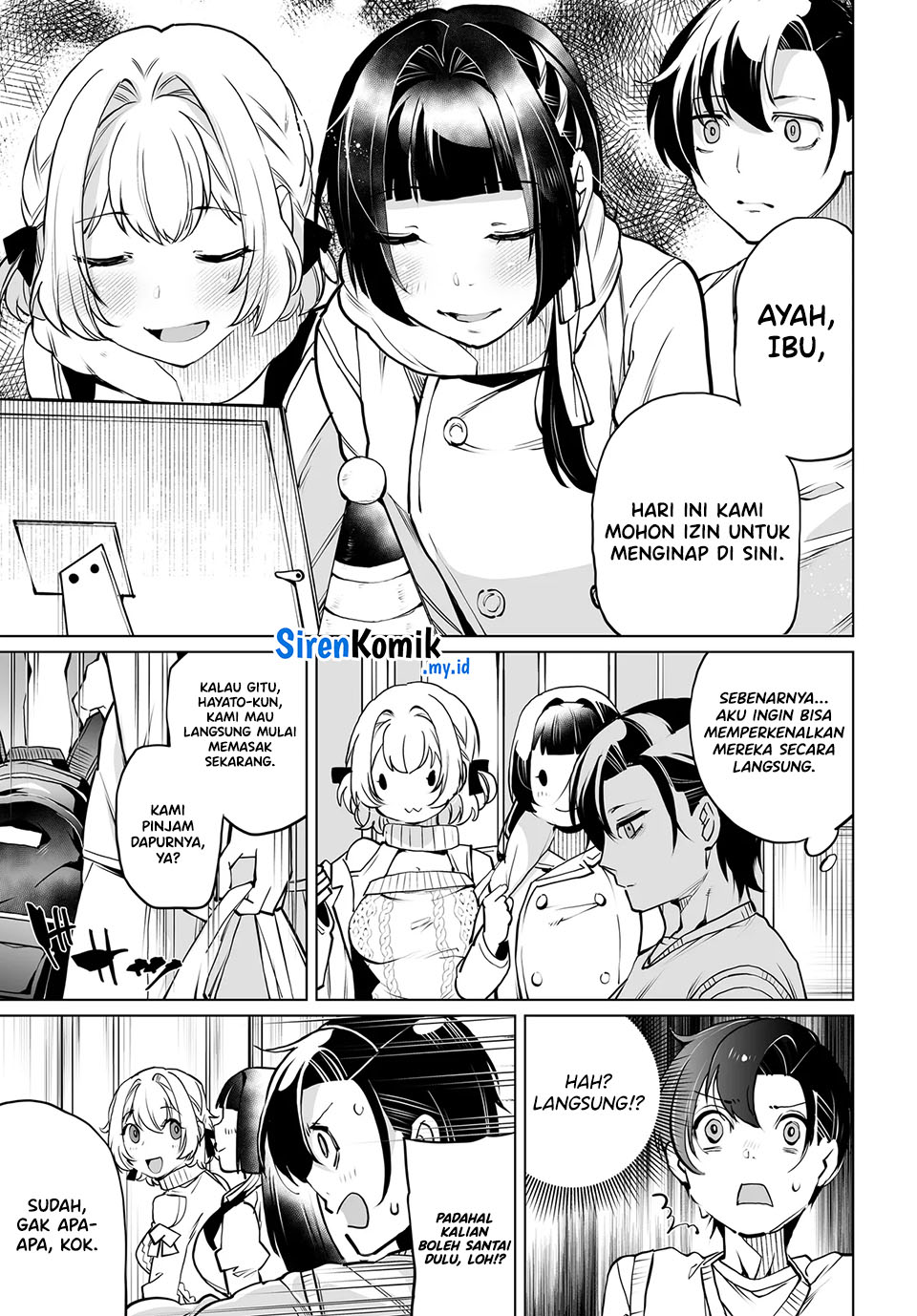 Otokogirai na Bijin Shimai wo Namae mo Tsugezu ni Tasuketara Ittai Dou Naru? Chapter 18 - halaman 6