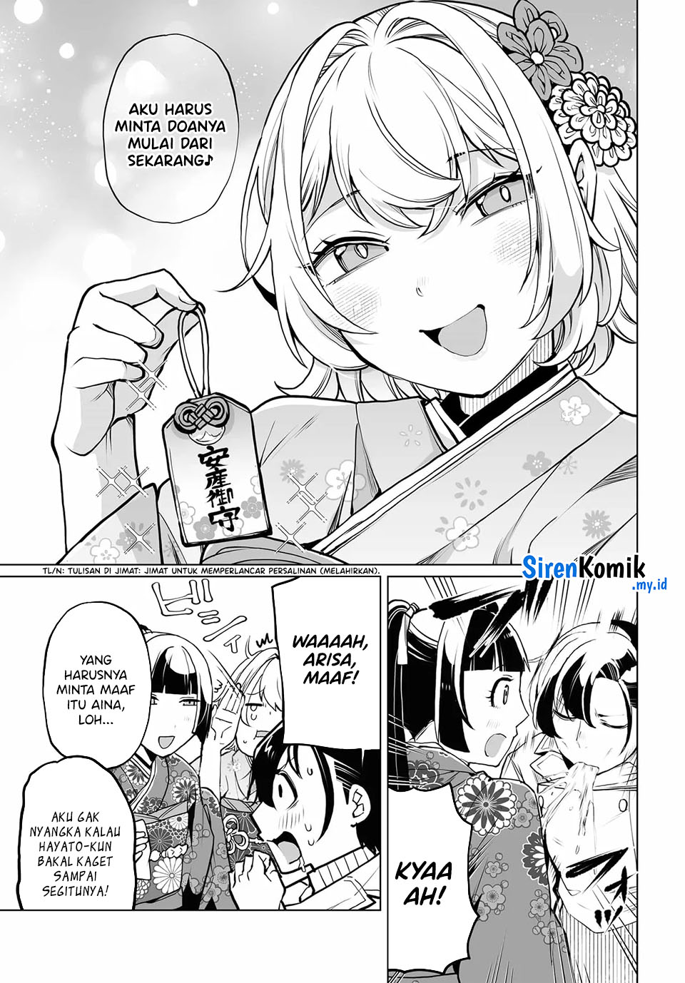 Otokogirai na Bijin Shimai wo Namae mo Tsugezu ni Tasuketara Ittai Dou Naru? Chapter 20 - halaman 12