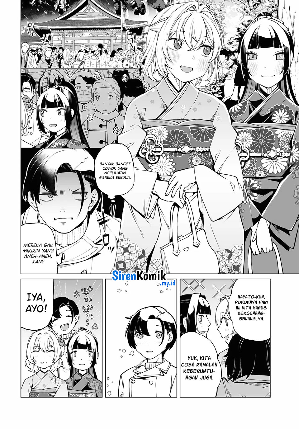 Otokogirai na Bijin Shimai wo Namae mo Tsugezu ni Tasuketara Ittai Dou Naru? Chapter 20 - halaman 7