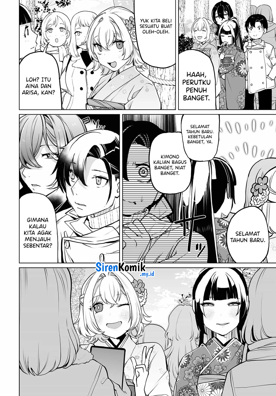Otokogirai na Bijin Shimai wo Namae mo Tsugezu ni Tasuketara Ittai Dou Naru? Chapter 20 - halaman 9