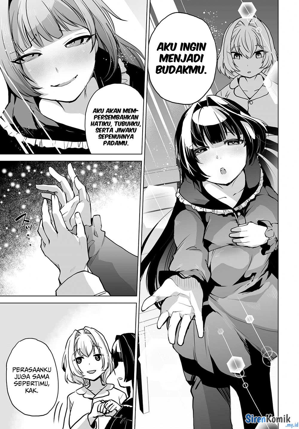 Otokogirai na Bijin Shimai wo Namae mo Tsugezu ni Tasuketara Ittai Dou Naru? Chapter 4 - halaman 14