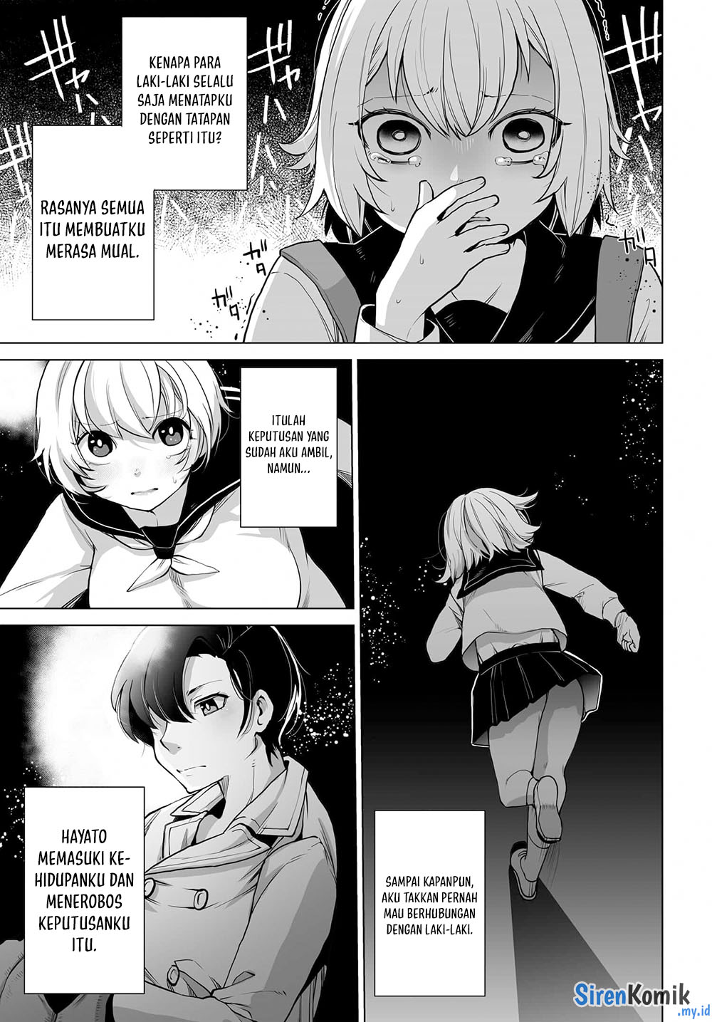 Otokogirai na Bijin Shimai wo Namae mo Tsugezu ni Tasuketara Ittai Dou Naru? Chapter 5 - halaman 4