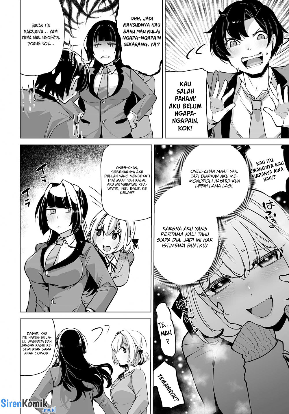 Otokogirai na Bijin Shimai wo Namae mo Tsugezu ni Tasuketara Ittai Dou Naru? Chapter 5 - halaman 9