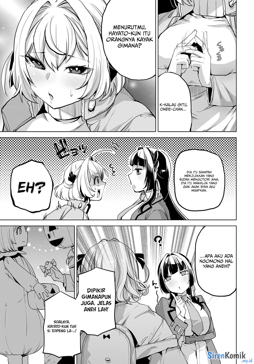 Otokogirai na Bijin Shimai wo Namae mo Tsugezu ni Tasuketara Ittai Dou Naru? Chapter 6 - halaman 16