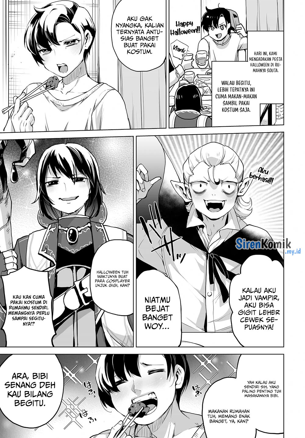 Otokogirai na Bijin Shimai wo Namae mo Tsugezu ni Tasuketara Ittai Dou Naru? Chapter 6 - halaman 4