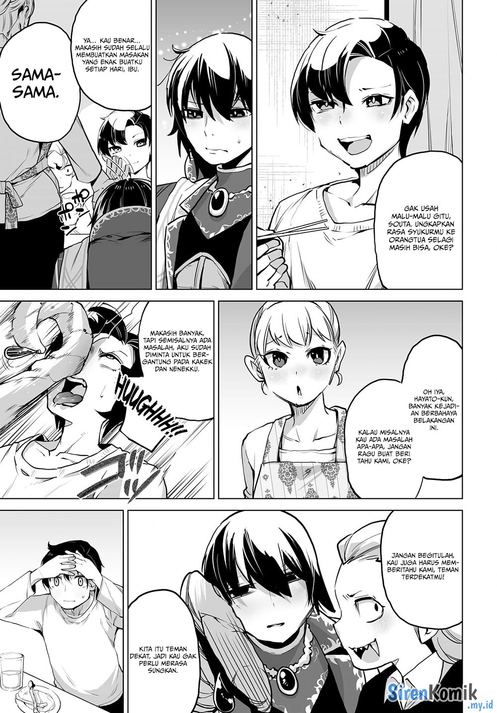 Otokogirai na Bijin Shimai wo Namae mo Tsugezu ni Tasuketara Ittai Dou Naru? Chapter 6 - halaman 6
