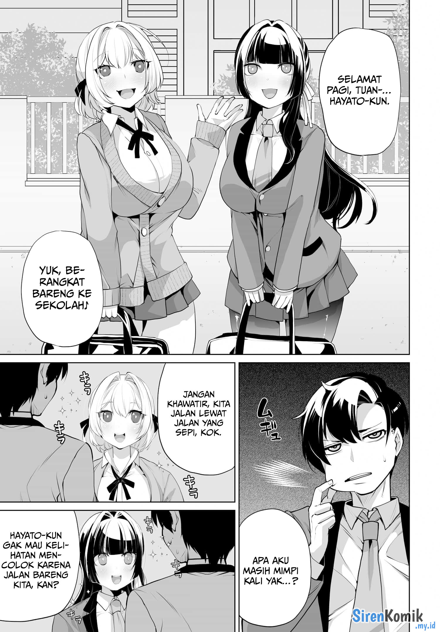 Otokogirai na Bijin Shimai wo Namae mo Tsugezu ni Tasuketara Ittai Dou Naru? Chapter 7 - halaman 14