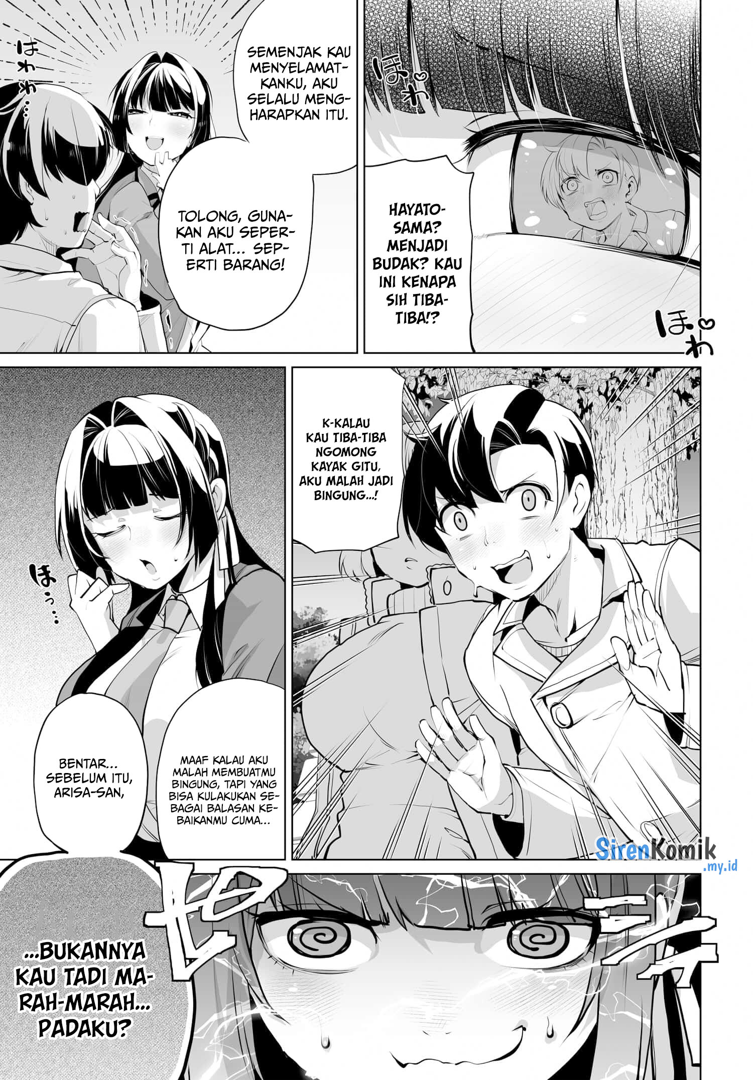 Otokogirai na Bijin Shimai wo Namae mo Tsugezu ni Tasuketara Ittai Dou Naru? Chapter 7 - halaman 4