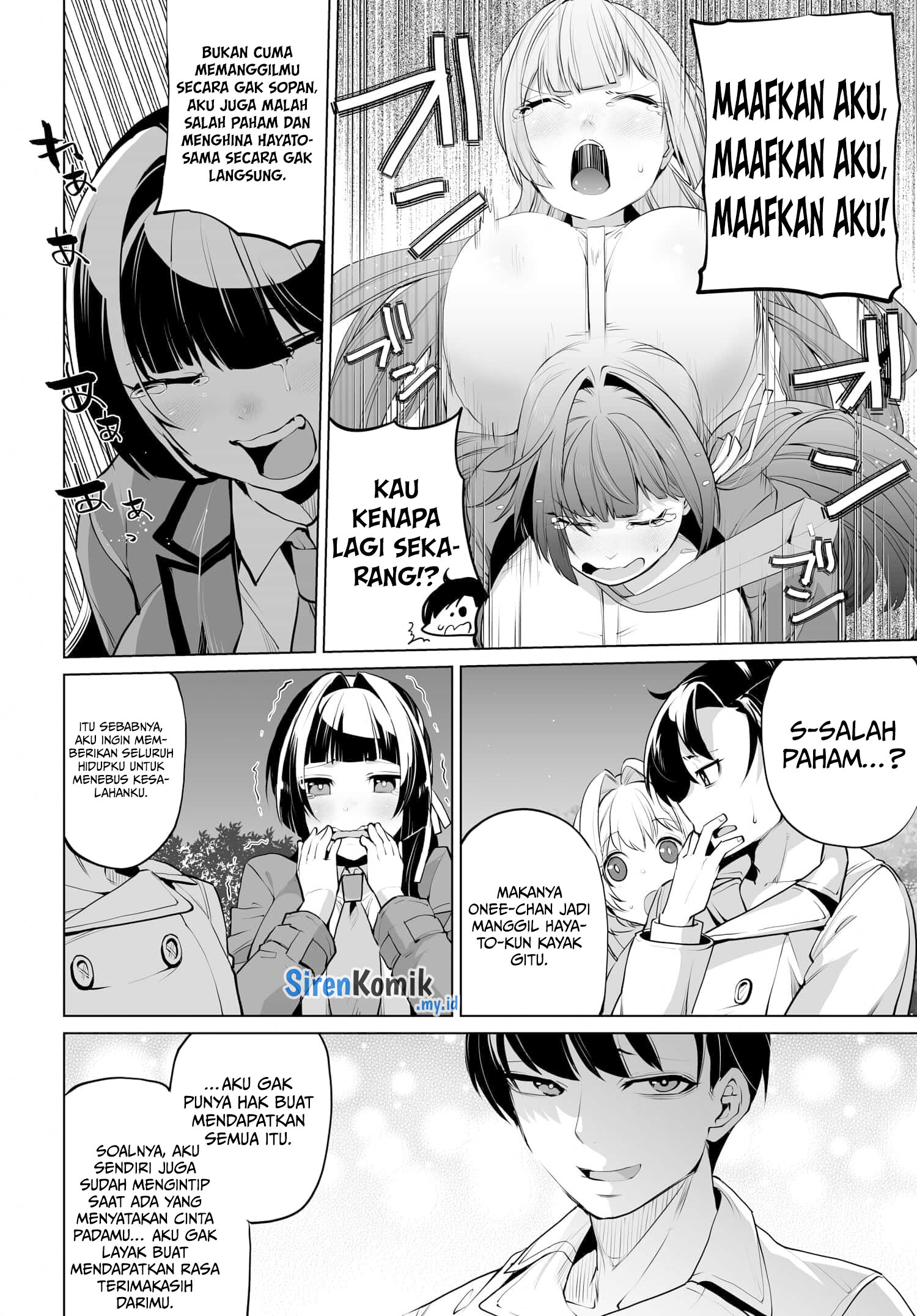 Otokogirai na Bijin Shimai wo Namae mo Tsugezu ni Tasuketara Ittai Dou Naru? Chapter 7 - halaman 5