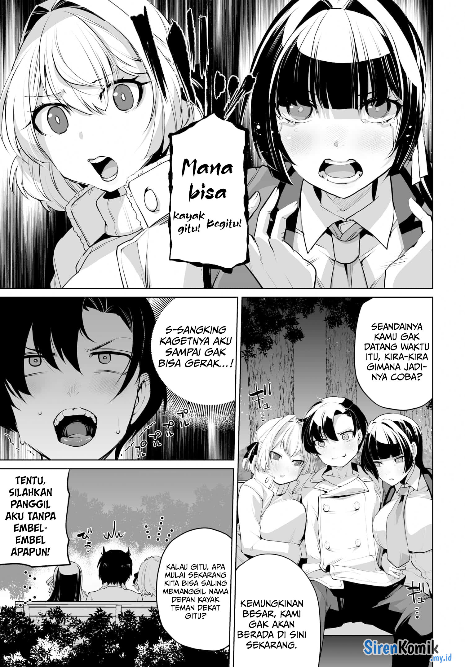 Otokogirai na Bijin Shimai wo Namae mo Tsugezu ni Tasuketara Ittai Dou Naru? Chapter 7 - halaman 6