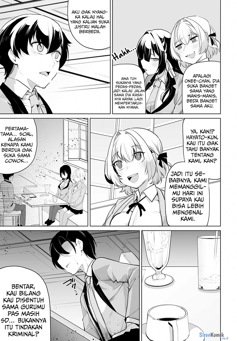 Otokogirai na Bijin Shimai wo Namae mo Tsugezu ni Tasuketara Ittai Dou Naru? Chapter 8 - halaman 12