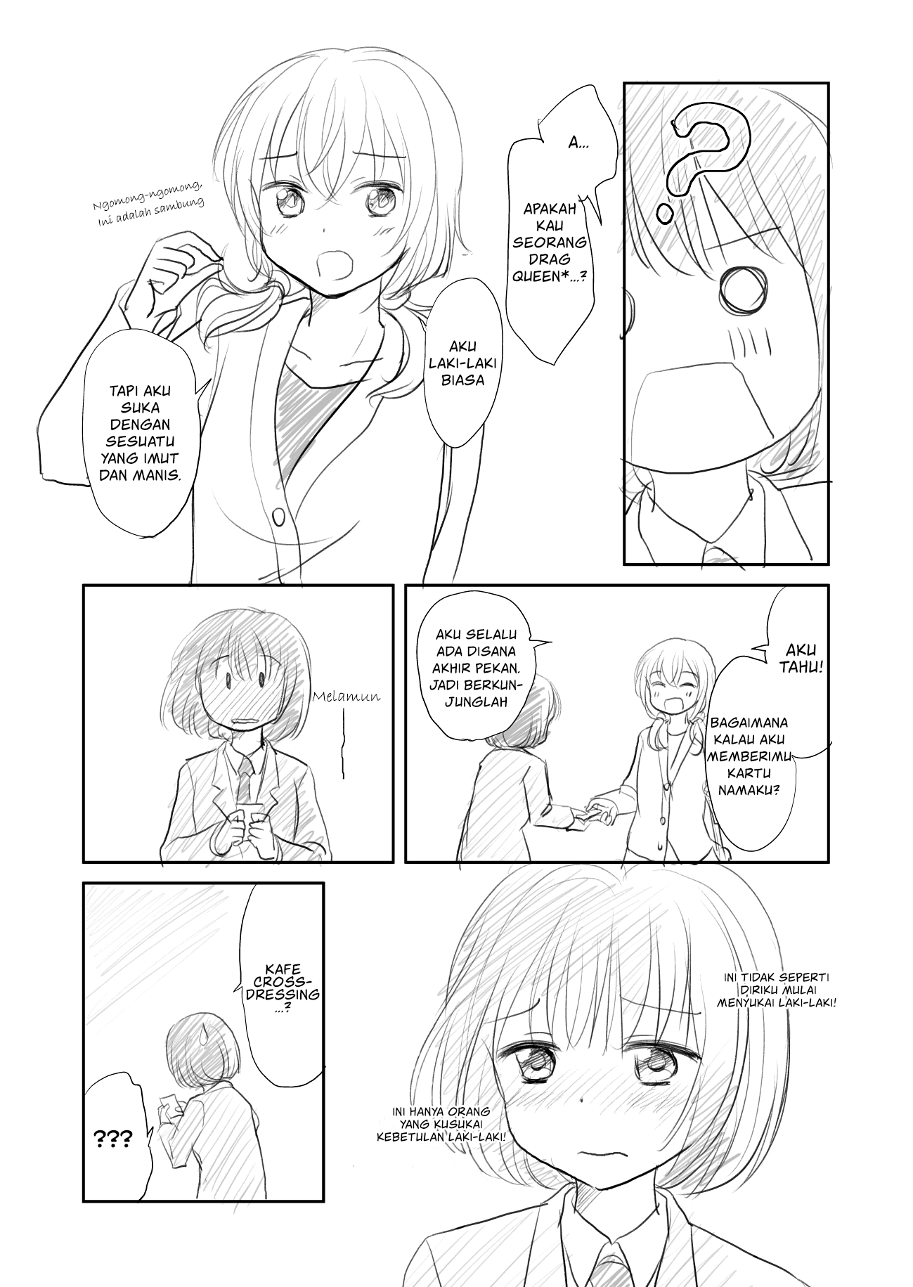 Otome Danshi ni Koisuru Otome Chapter 0 - halaman 4