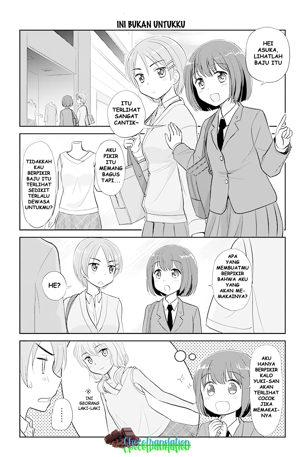 Otome Danshi ni Koisuru Otome Chapter 31 - halaman 1