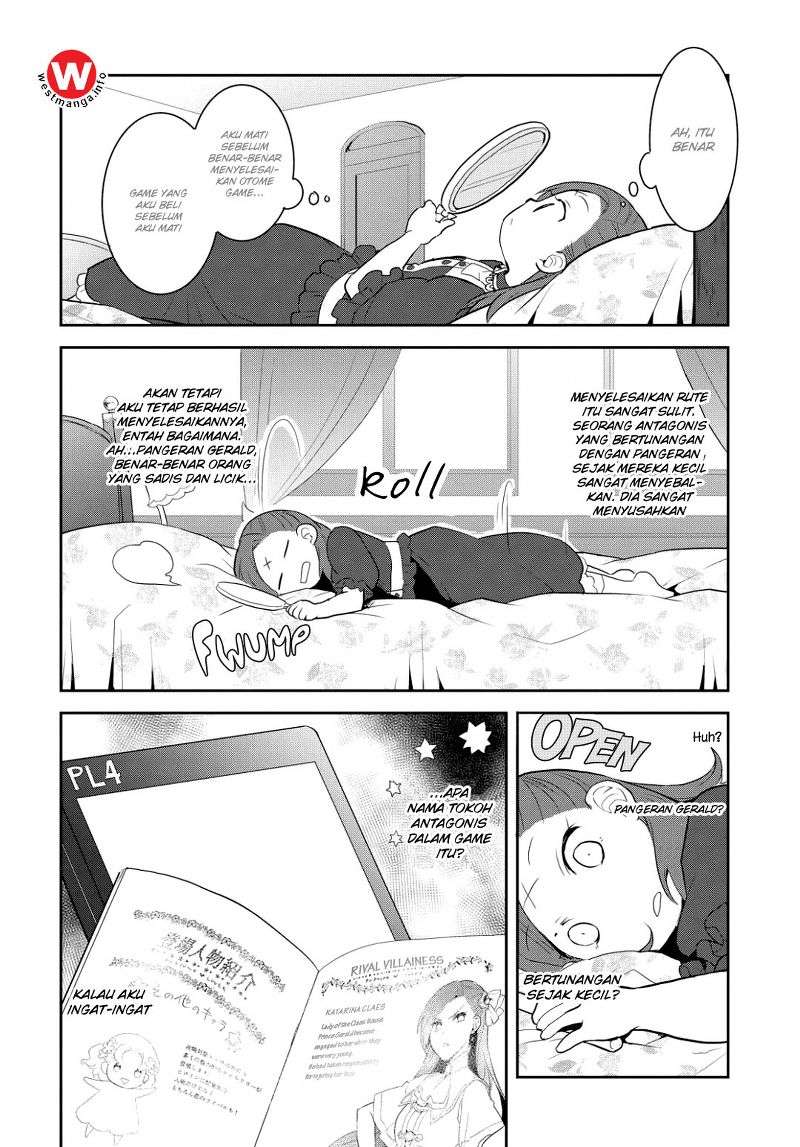 Otome Game no Hametsu Flag shika Nai Akuyaku Reijou ni Tensei shiteshimatta... Chapter 1 - halaman 15