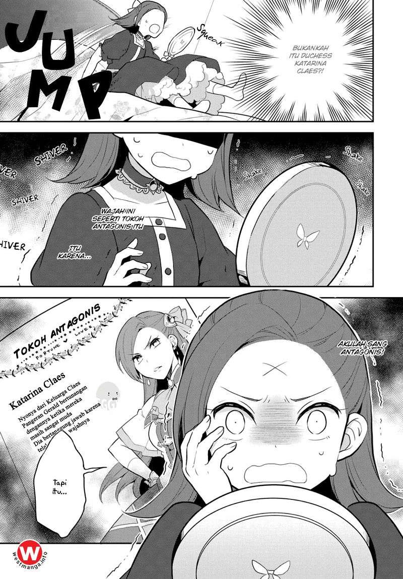 Otome Game no Hametsu Flag shika Nai Akuyaku Reijou ni Tensei shiteshimatta... Chapter 1 - halaman 16