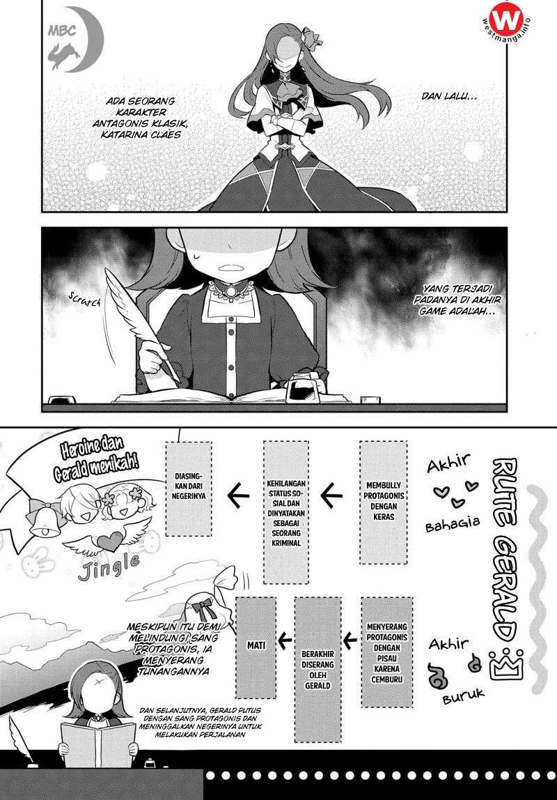 Otome Game no Hametsu Flag shika Nai Akuyaku Reijou ni Tensei shiteshimatta... Chapter 1 - halaman 21