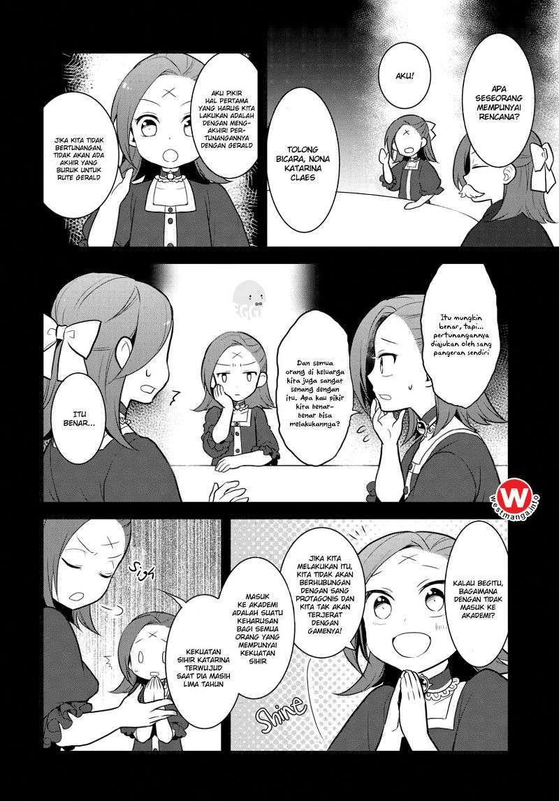 Otome Game no Hametsu Flag shika Nai Akuyaku Reijou ni Tensei shiteshimatta... Chapter 1 - halaman 25