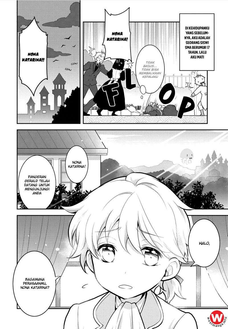 Otome Game no Hametsu Flag shika Nai Akuyaku Reijou ni Tensei shiteshimatta... Chapter 1 - halaman 7