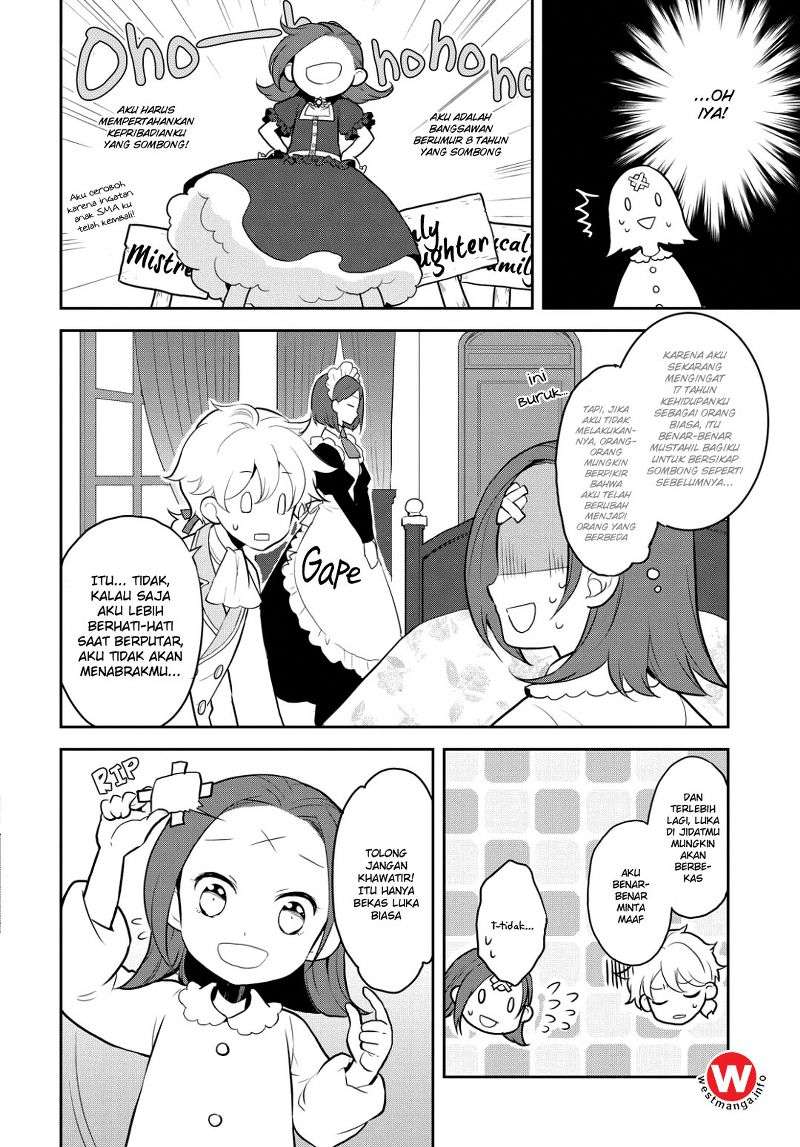Otome Game no Hametsu Flag shika Nai Akuyaku Reijou ni Tensei shiteshimatta... Chapter 1 - halaman 9