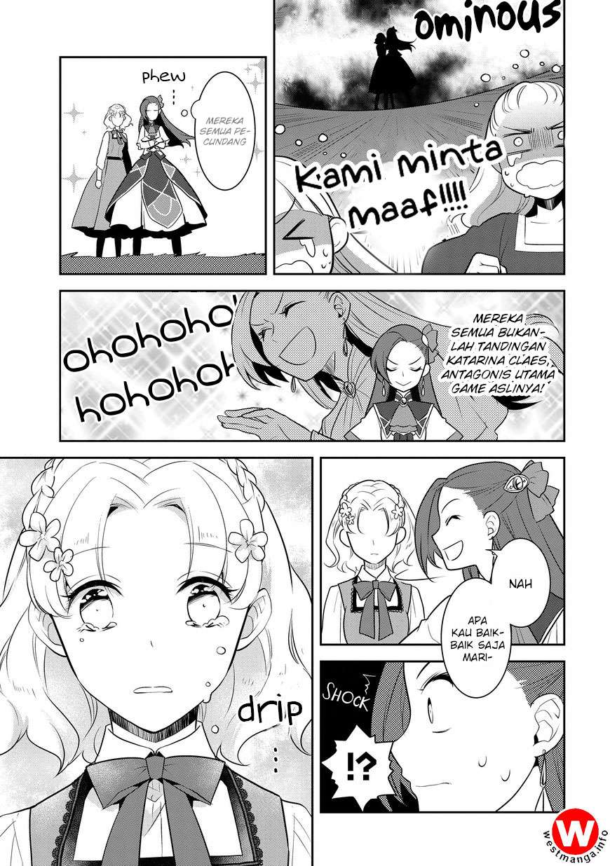 Otome Game no Hametsu Flag shika Nai Akuyaku Reijou ni Tensei shiteshimatta... Chapter 10 - halaman 23