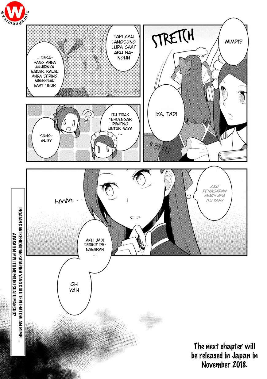Otome Game no Hametsu Flag shika Nai Akuyaku Reijou ni Tensei shiteshimatta... Chapter 12 - halaman 29